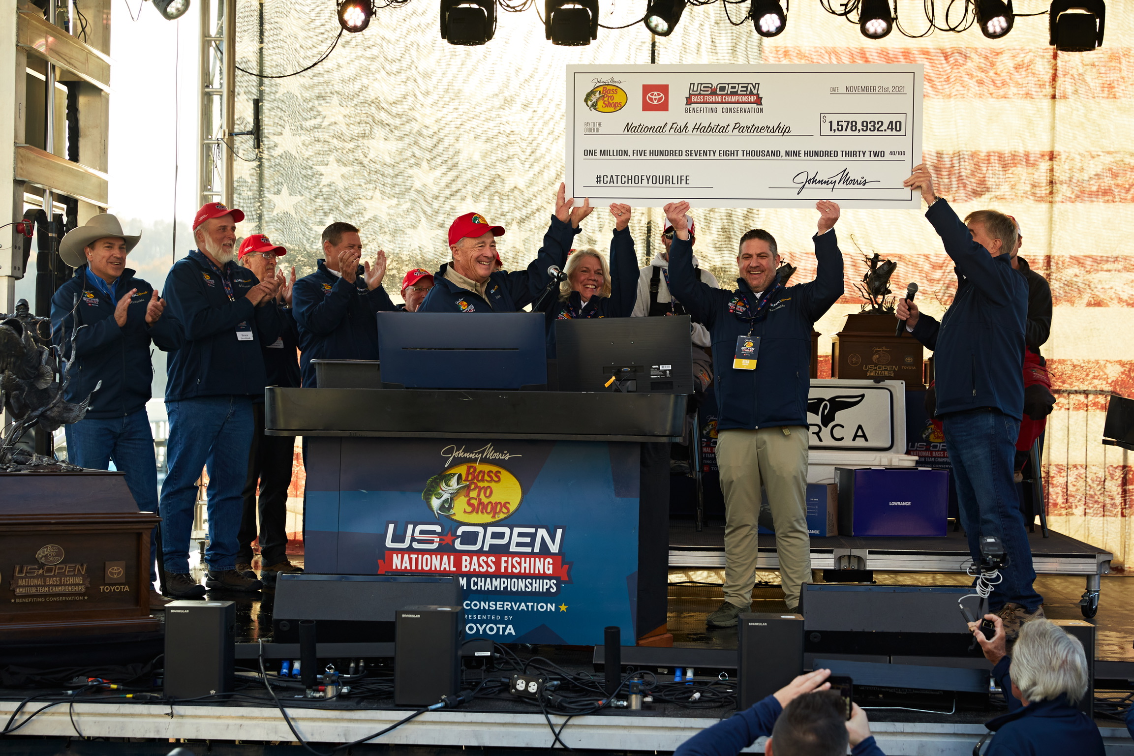 Anglers, Bass Pro Shops, and Toyota Contribute Nearly $1.6 Million to NFHP Conservation Projects