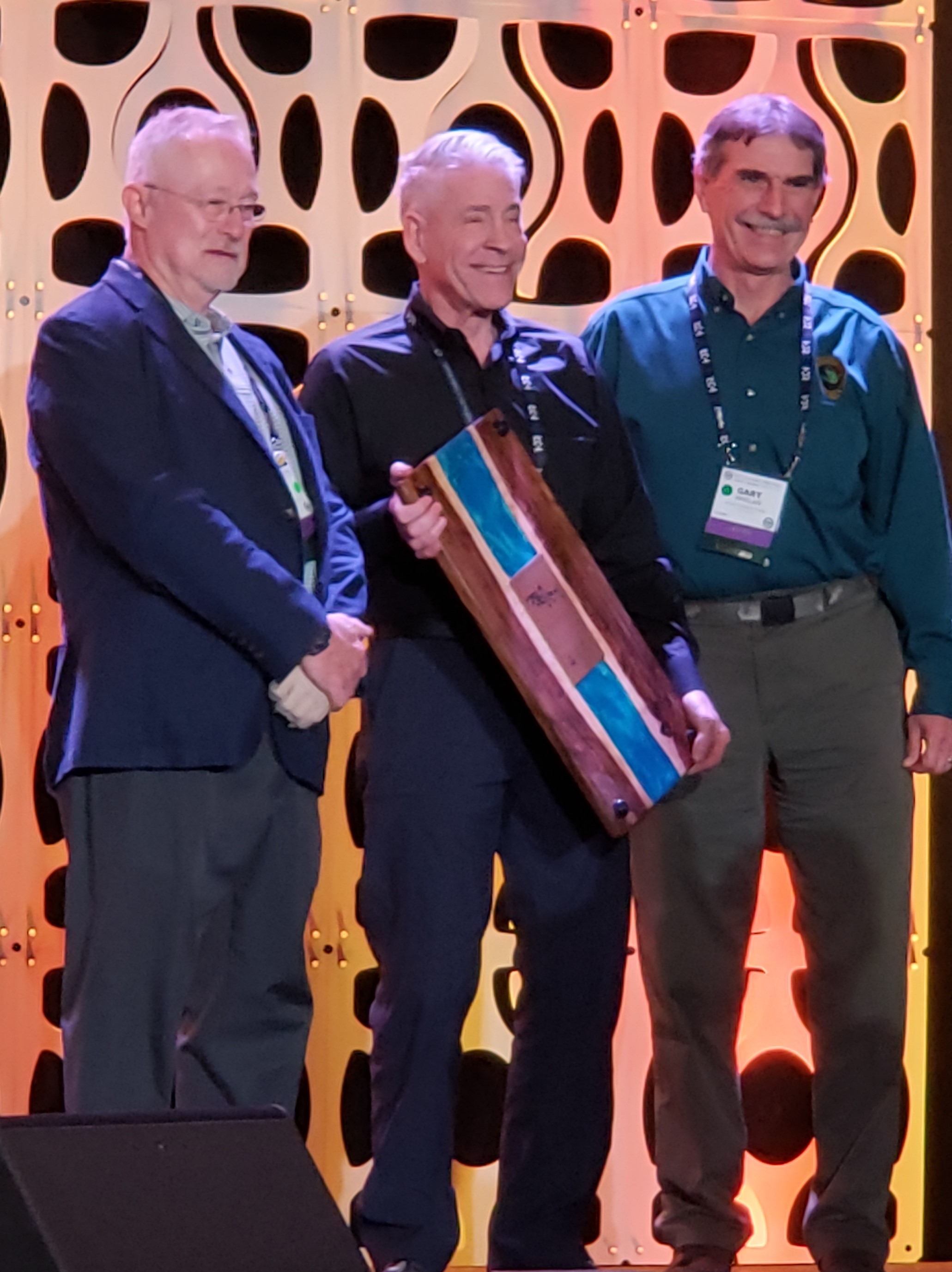 Christopher Estes Receives Stan A. Moberly Award For Contributions In Fish Habitat Conservation